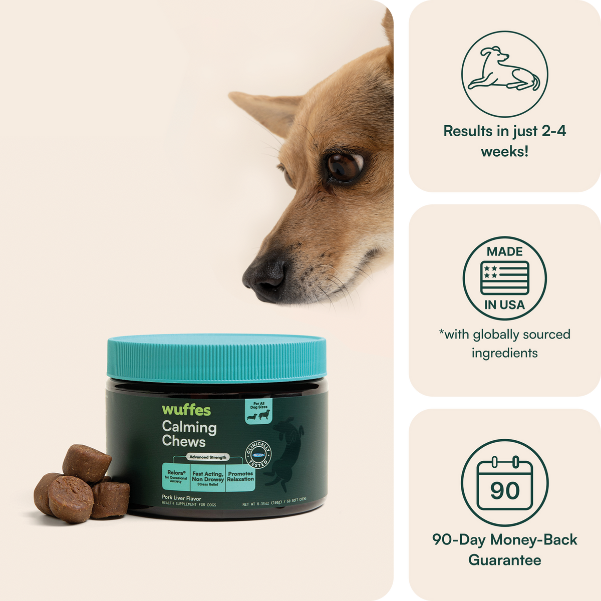 Wuffes Calming Chews